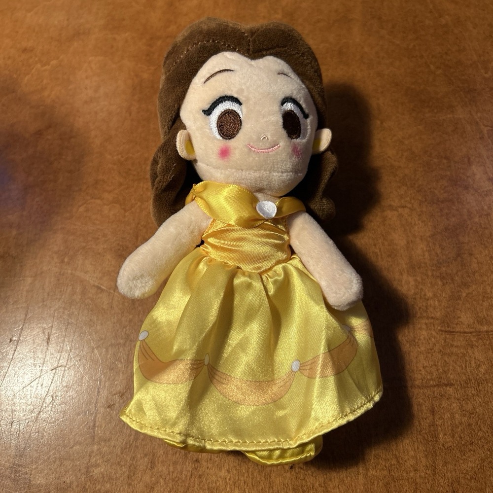 Disney NuiMOs Plush Soft Toy with Outfit - Princess Belle Beauty & the Beast